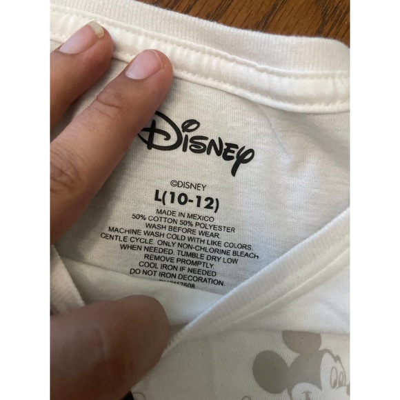 Disney Minnie Mouse Shirt Size Kids L - Picture 3 of 6